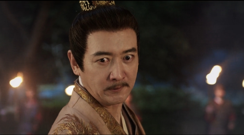 A scene from Chinese period drama, A Dream Within a Dream episode 8 recap of an angry emperor