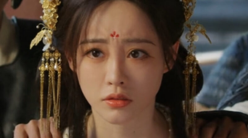 A scene from A Dream Within A Dream Chinese period drama of a woman being held captive by soldiers