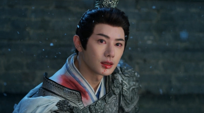 A scene from Chinese period drama, A Dream Within a Dream episodes 38-40 recap of a soldier injured
