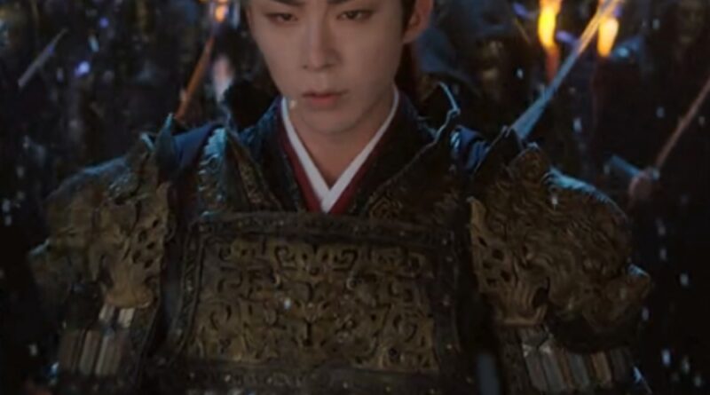 A scene from A Dream Within A Dream Chinese period drama of soldier in battle
