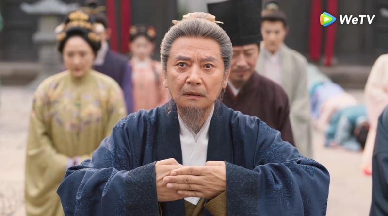Scene from period Chinese drama Against The Current (2026) Episode 25 Recap and review of a man bowing and looking shocked