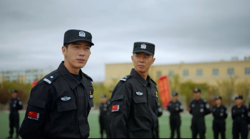 Scene from modern Chinese drama Road Home Episode 18 recap and review of a policeman in training academy