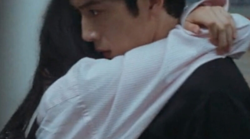 Scene from modern Chinese drama The Early Spring Episode 4 recap and review of a man and woman hugging