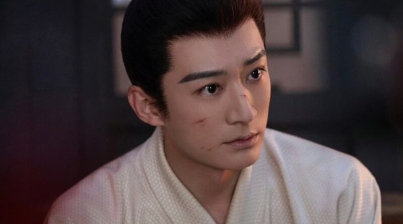 Scene from period Chinese drama Against The Current (2026) Episode 37 Recap and review of an injured man looking distressed, sitting up on his bed