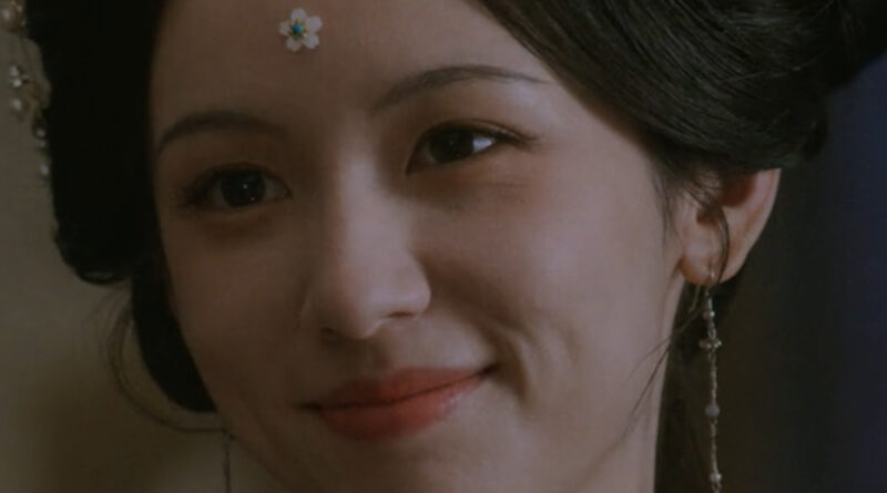 Scene from period Chinese drama Spring of The Blade (2026) Episode 12 Recap and review of a close up of a woman smiling