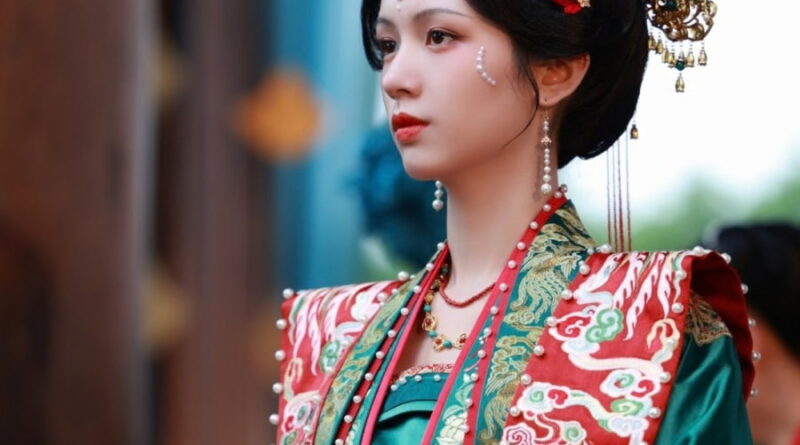 Scene from period Chinese drama Spring of The Blade (2026) Episode 23 Recap and review of a bride in ancient china